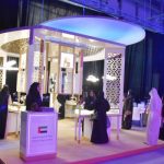 جناح نادي تراث الإمارات يتألق في مهرجان الصداقة الدولي الرابع للبيزرة