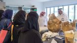 طالبات كلية الآثار بجامعة الملك سعود يتعرفن على طرق ترميم القطع الأثرية