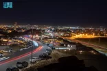 متنزه القرعاء يستقطب محبي الجلسات المفتوحة بإطلالة بانورامية على مدينة سكاكا
