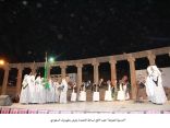 “الدرعية للعرضة” تعيد الالق لساحة الاعمدة بجرش بالموروث السعودي
