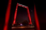 “برواز دبي” يضيء باللون الأحمر احتفالا بالأسبوع الإماراتي الصيني