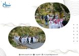 جامعة الباحة تنفذ برنامج تحدي المشي تحت شعار “خطوة نحو الحياة”