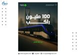 “قطار الرياض” يستقبل الراكب رقم 100 مليون في أقل من 9 أشهر