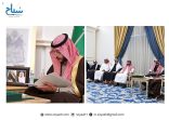 الأمير سعود بن نهار يستقبل رئيس وأعضاء جمعية خبراء السياحة
